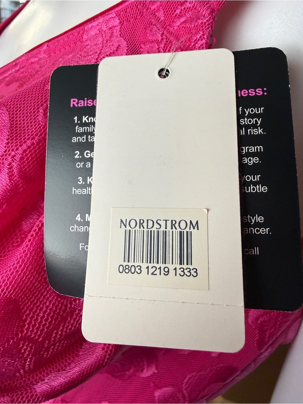 Wacoal Pink Floral Jacquard Underwire Bra Size 40DD NWT - Picture 7 of 12